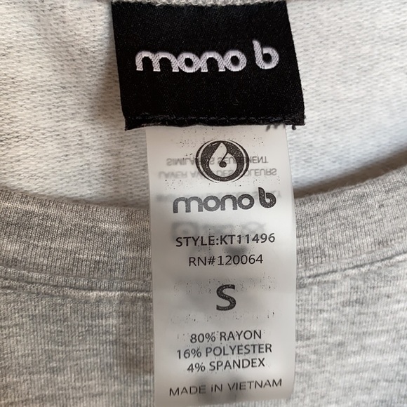 Mono B sweatshirt - Picture 3 of 3